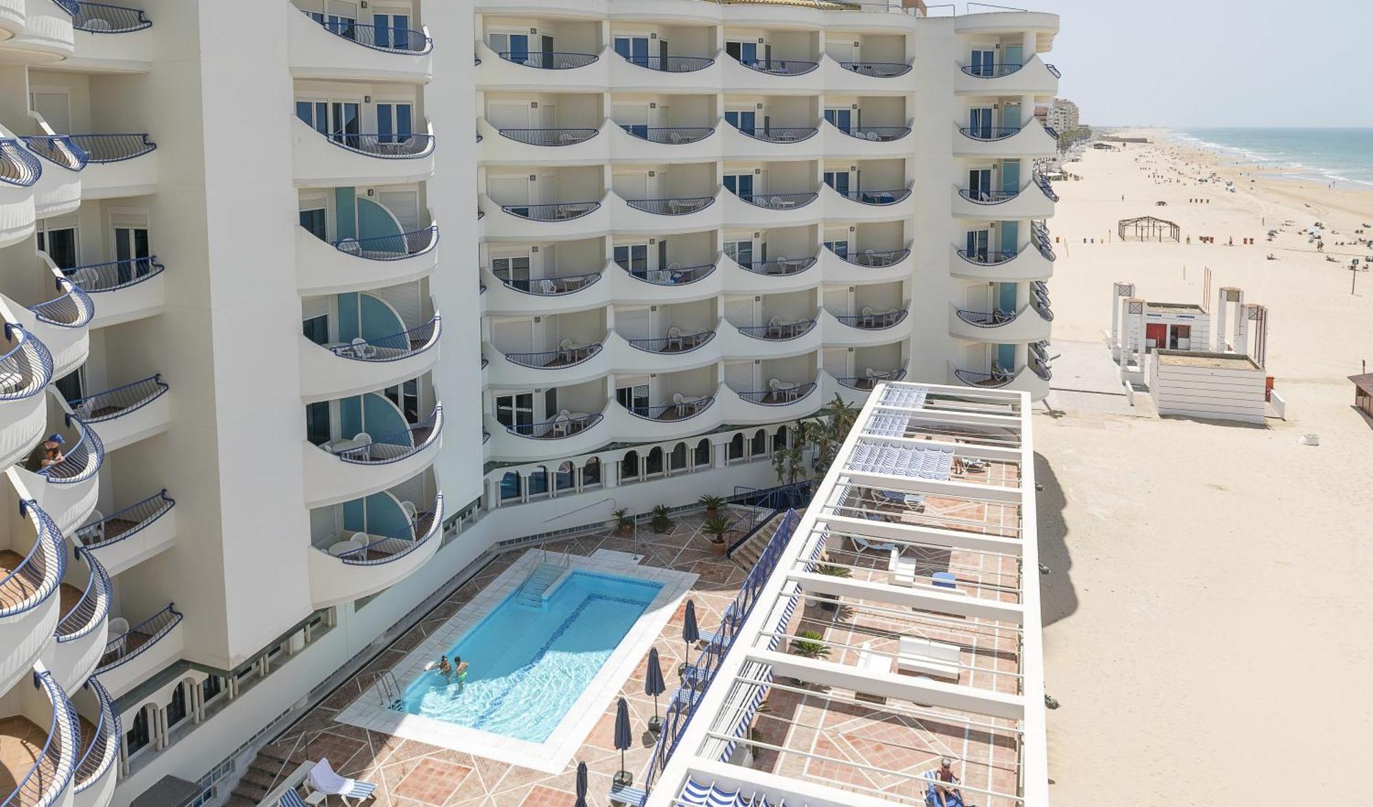 Hotel Playa Victoria Cadiz Bagian luar foto